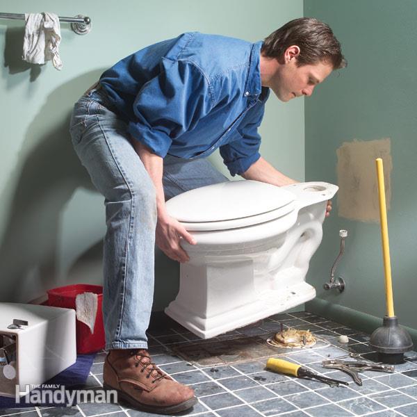 Toilet repair